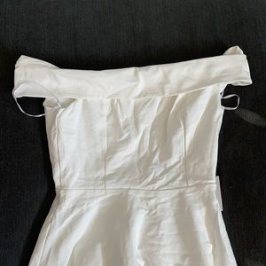 Lulus white off the shoulder dress